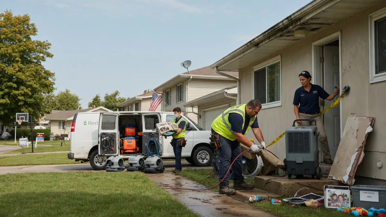 Water Damage Restoration in Berkley, MI near me